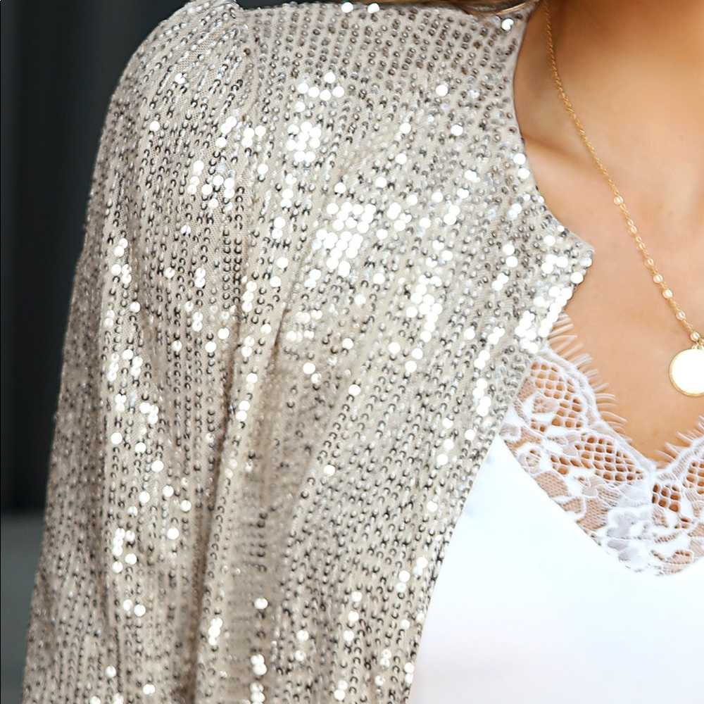 Fashion Sequin Jacket - Picture 2 of 3